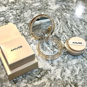 K-Beauty Amuse Dew Jelly Vegan Foundation Cushion SPF 38 PA+++